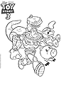 Toy Story 3 kleurplaat