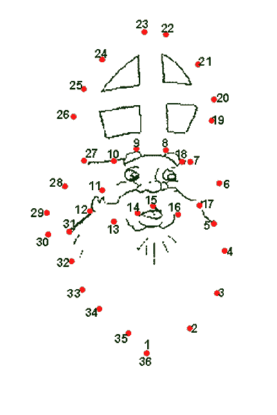 Puzzels Voor Kinderen Punten Sinterklaas