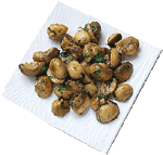 champignons met knoflook recept